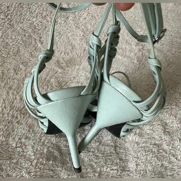 * 3.1 Phillip Lim Lilly Strappy Sandal Mint blue green size 39 9