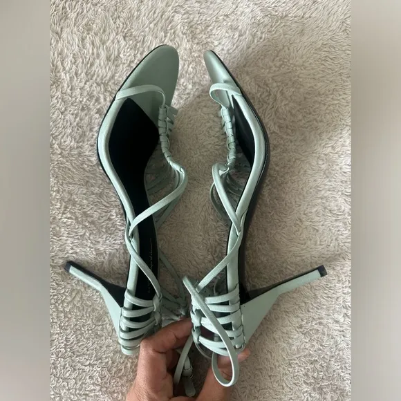 * 3.1 Phillip Lim Lilly Strappy Sandal Mint blue green size 39 9