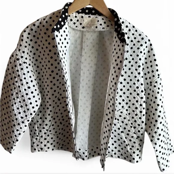 🖤 Band of Outsiders Resort 2015 Polka Dot Quilted Jacket (Made in Italy) size 1