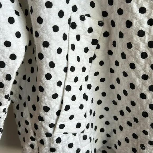 🖤 Band of Outsiders Resort 2015 Polka Dot Quilted Jacket (Made in Italy) size 1