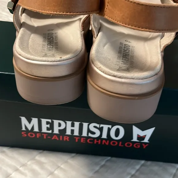 🌷 Mephisto Dominica color Brandy Women's Tan Sandals