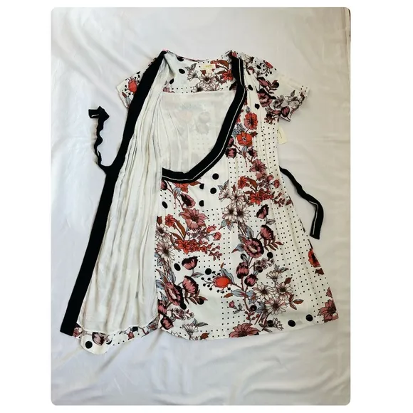 ★ NWT Maeve Anthropology Aubrey Floral Wrap Dress - Multicolored ★