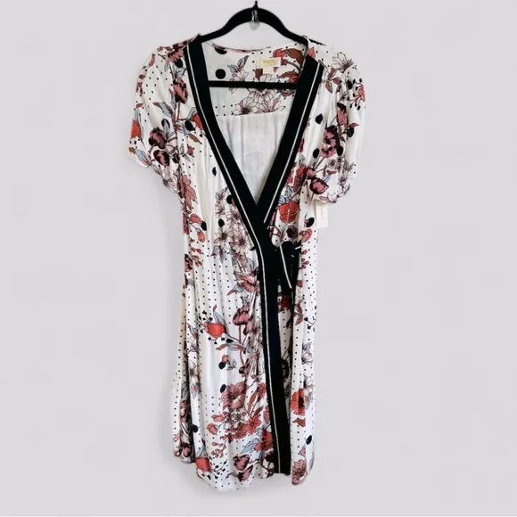 ★ NWT Maeve Anthropology Aubrey Floral Wrap Dress - Multicolored ★