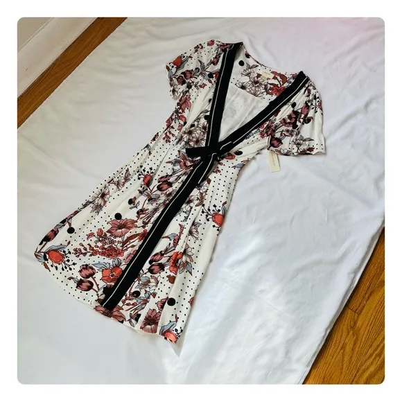 ★ NWT Maeve Anthropology Aubrey Floral Wrap Dress - Multicolored ★