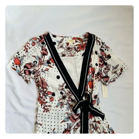 ★ NWT Maeve Anthropology Aubrey Floral Wrap Dress - Multicolored ★