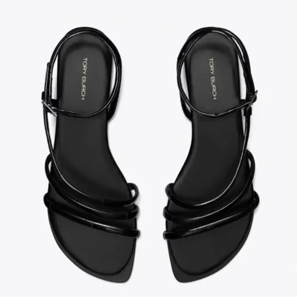 ✨ Tory Burch Split Mignon Must-Strap Sandal – Black – Size 8 ✨ New Without Box