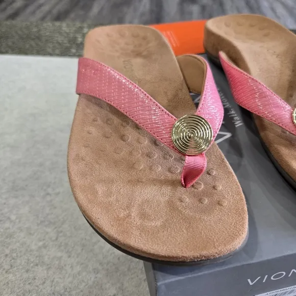 🐢 Vionic Hilda Sandals Size 8 New In Box!