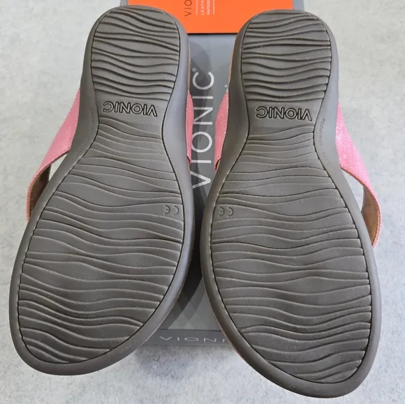 🐢 Vionic Hilda Sandals Size 8 New In Box!