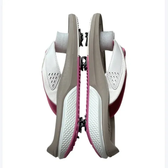 🆕 ZORIZ Zoomy Pink Golf Sandals - NIB Women’s 8.5-9
