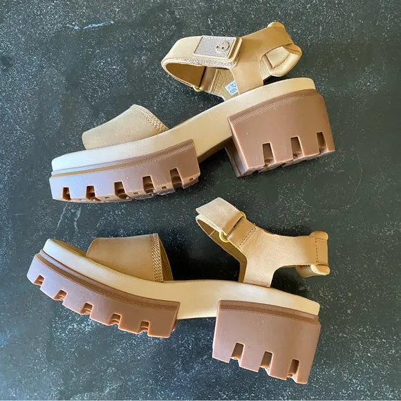 🔥3 x HOST PICK🔥 NWT Timberland Everleigh Platform Sandals