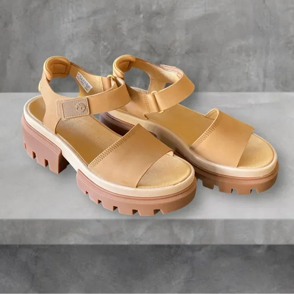 🔥3 x HOST PICK🔥 NWT Timberland Everleigh Platform Sandals