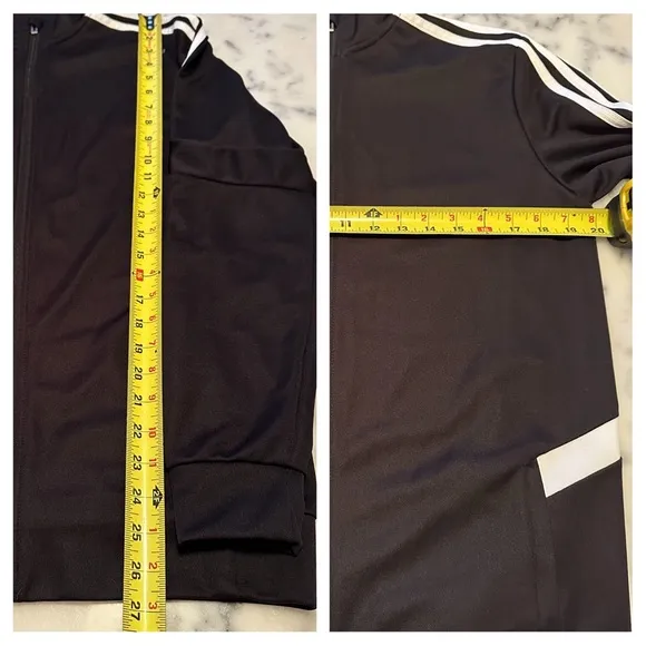 adidas Tiro Track Suit Black and White Youth Size XL