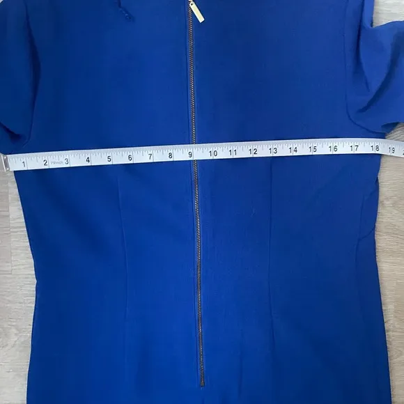 Adrianna Papell Royal Blue High Low Shift Dress, Women’s Size 8