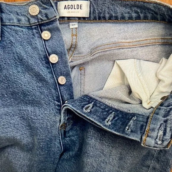 Agolde Riley high rise jeans