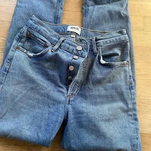 Agolde Riley high rise jeans