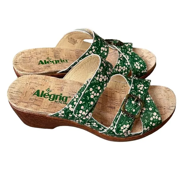 Alegría Sierra Green Acres Sandal Euro 39