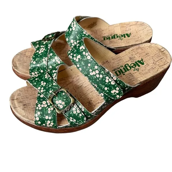 Alegría Sierra Green Acres Sandal Euro 39