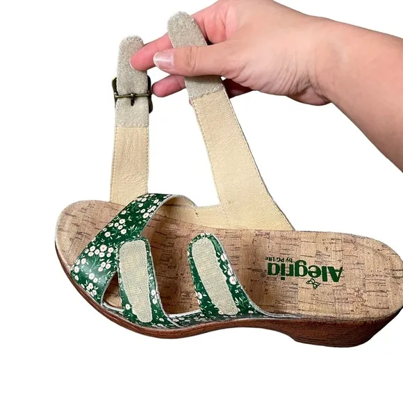 Alegría Sierra Green Acres Sandal Euro 39