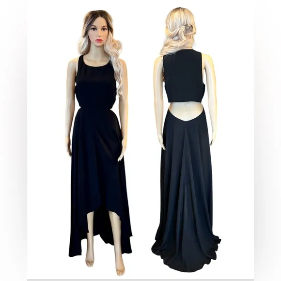 🖤ALI &amp; JAY | Bohemian Rhapsody Black Maxi Dress