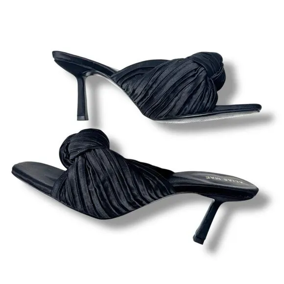ALIAS MAE Women’s Elegant Black- Lia Knotted Heeled Sandals Size 40