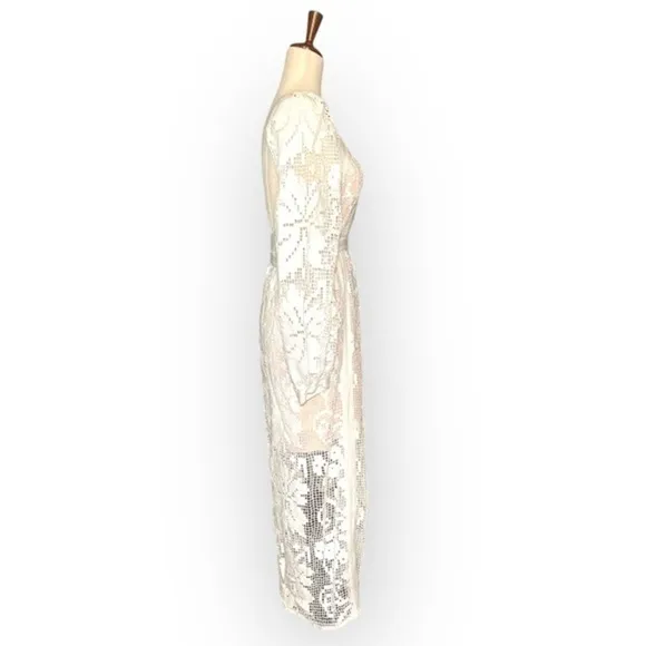 Alice McCall You’ve Got Love Dress White Cream (Pinkish) NWT