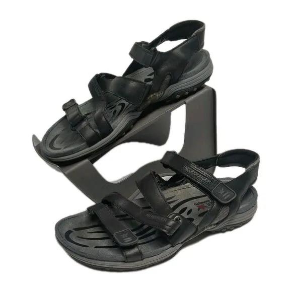 Allrounder by Mephisto Water Sandals Women EUR 40  Leather Hiking Black