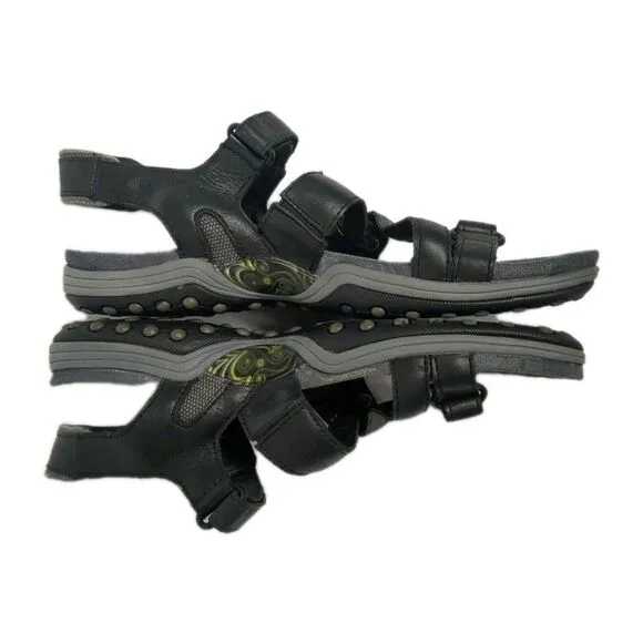 Allrounder by Mephisto Water Sandals Women EUR 40  Leather Hiking Black