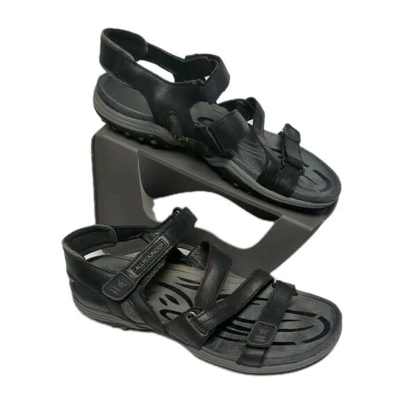 Allrounder by Mephisto Water Sandals Women EUR 40  Leather Hiking Black