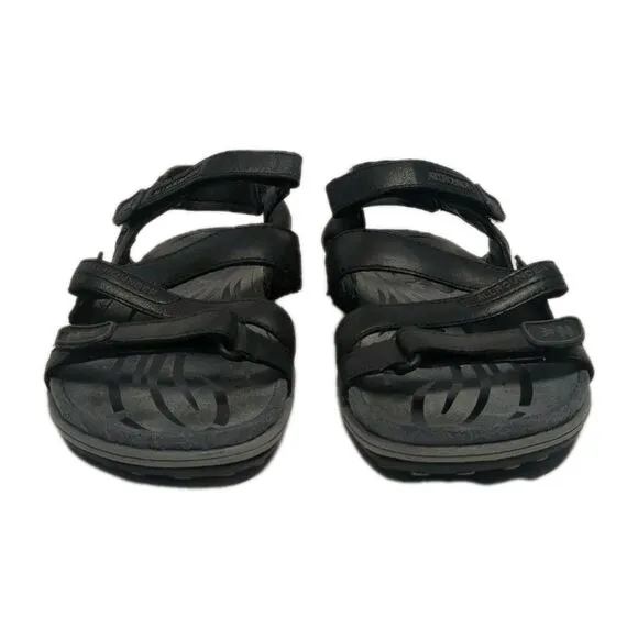 Allrounder by Mephisto Water Sandals Women EUR 40  Leather Hiking Black