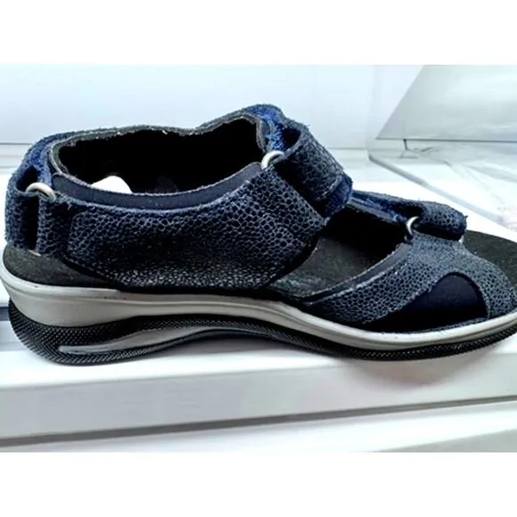 &quot;Fidelio&quot; Haliux, Hilly, Navy Blue Sandal, Size 38