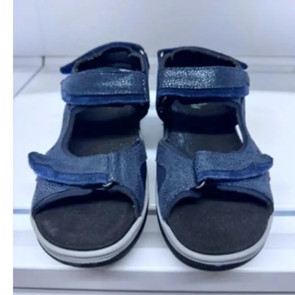&quot;Fidelio&quot; Haliux, Hilly, Navy Blue Sandal, Size 38