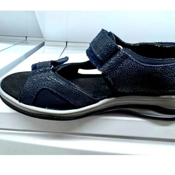 &quot;Fidelio&quot; Haliux, Hilly, Navy Blue Sandal, Size 38