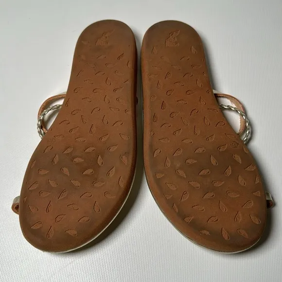 Ancient Greek Gold Top Strap Comfort Sandals