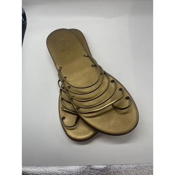 Ancient Greek Sanni Bronze Sandals Sz 40-US 10