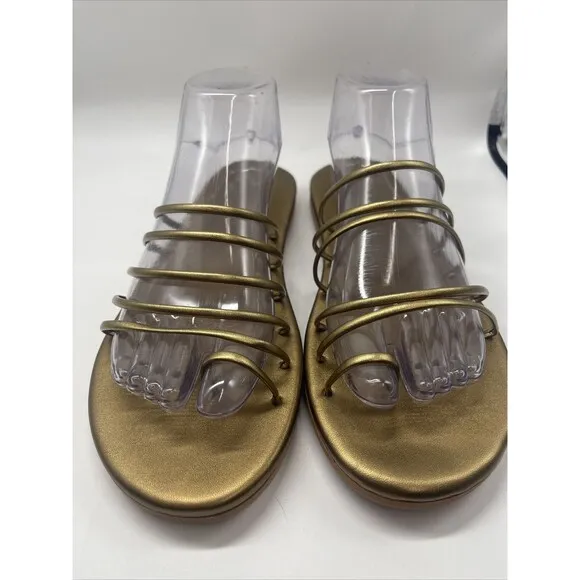 Ancient Greek Sanni Bronze Sandals Sz 40-US 10