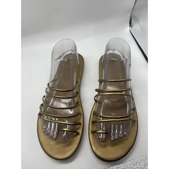 Ancient Greek Sanni Bronze Sandals Sz 40-US 10