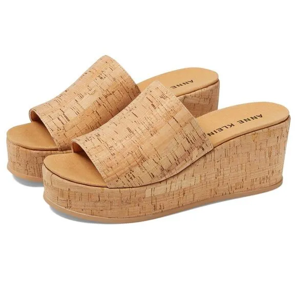 Anne Klein Women's Valentina Pump 5.5 Cork