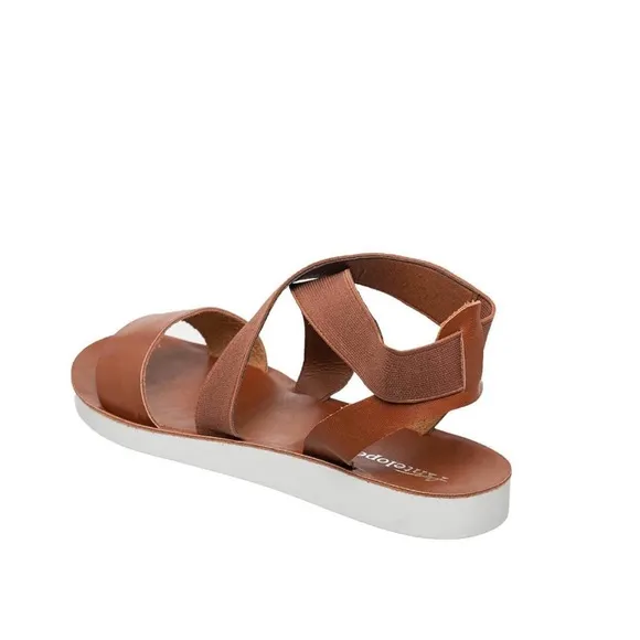 Antelope Brown Picnic Leather Strappy Sandals Women’s  EU Size 37 NEW