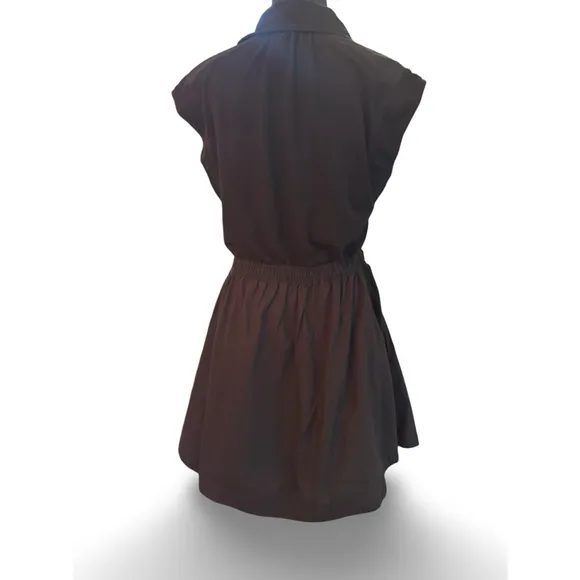 Anthropologie‎ Black Cutout Mini Dress - Size M