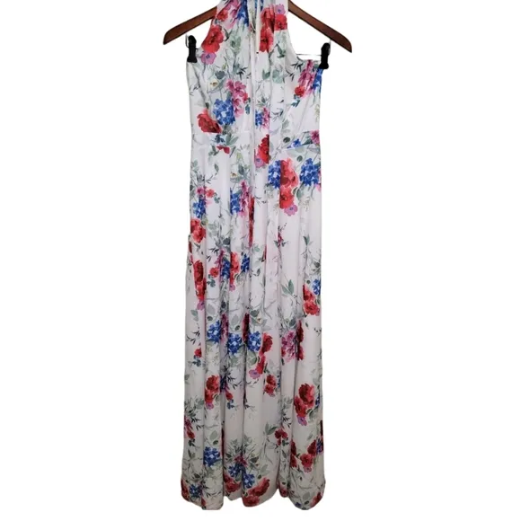 Anthropologie × Yumi Kim Petaluma Halter Maxi Dress Sz/L