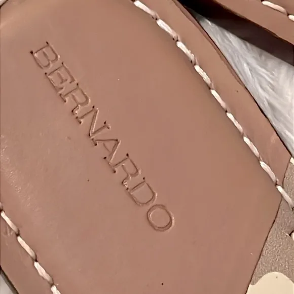 Anthropology Bernardo Tan Miami Two Tone Flip-Flop size 10W