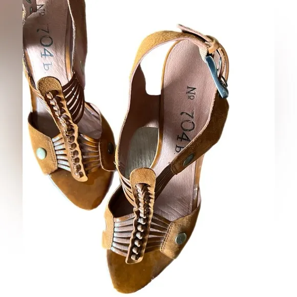 Anthropology Leather sandals n. 704 b. Size 37 1/2