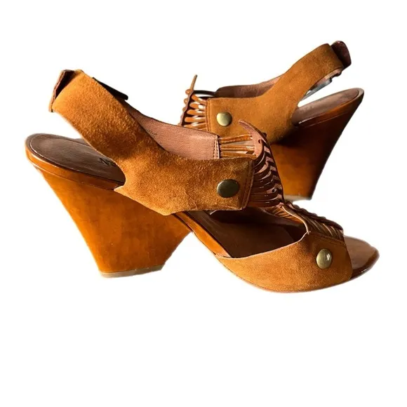 Anthropology Leather sandals n. 704 b. Size 37 1/2