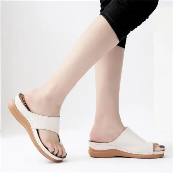 Aomigoct Sandals for Women Wedge Shoes: Comfortable Orthopedic Sandals Womens