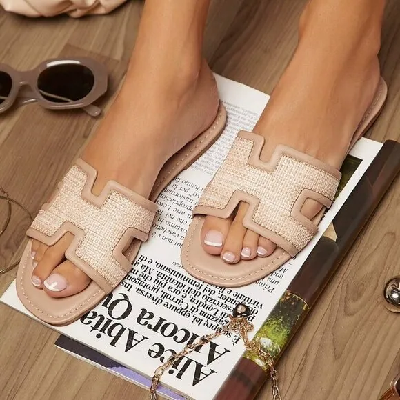 Apricot Boho Women's Apricot Flat Sandals