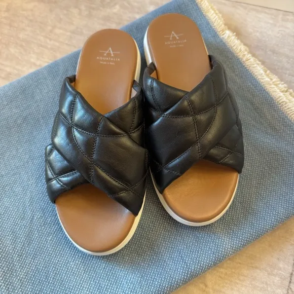 Aquatalia SAMANTA Sandals LIKE NEW Size 6.5