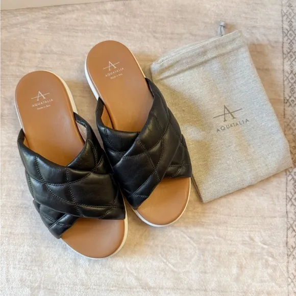 Aquatalia SAMANTA Sandals LIKE NEW Size 6.5