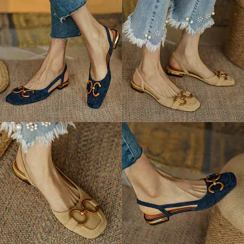 Artiselle | Valentina  Orthopedic Leather Buckle Sandals