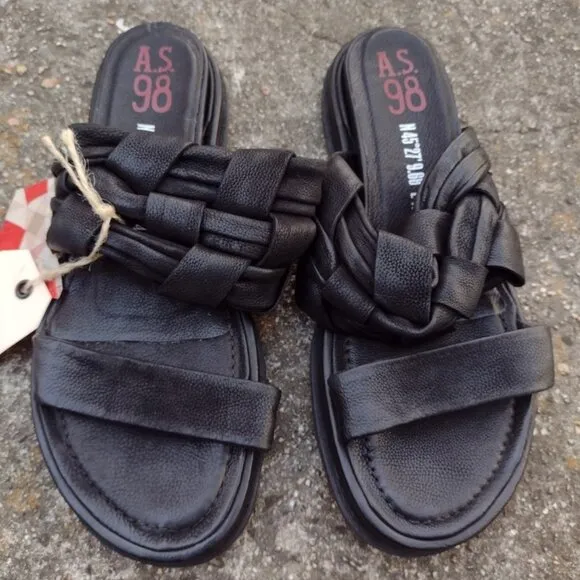 A.S.98 Purt Sandals Slide Woven