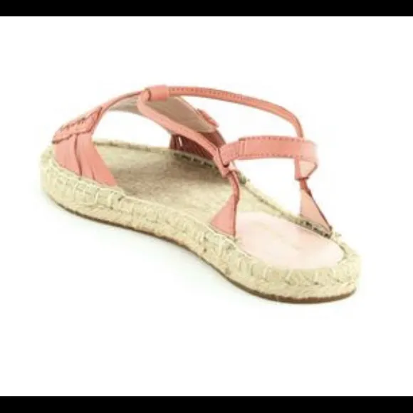 Avec Les Filles Leather Coral “Genevieve” Sandal